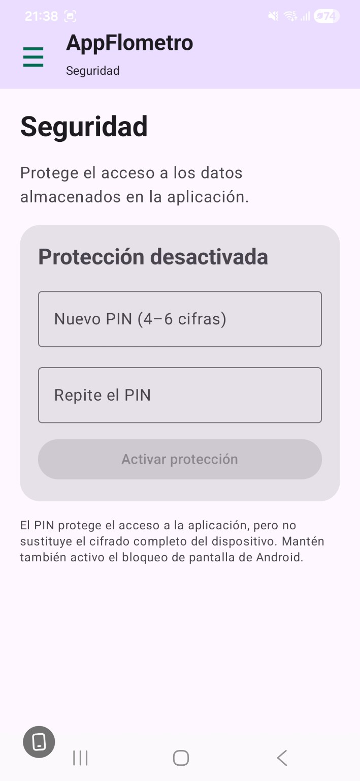 Captura 3 de AppFlometro