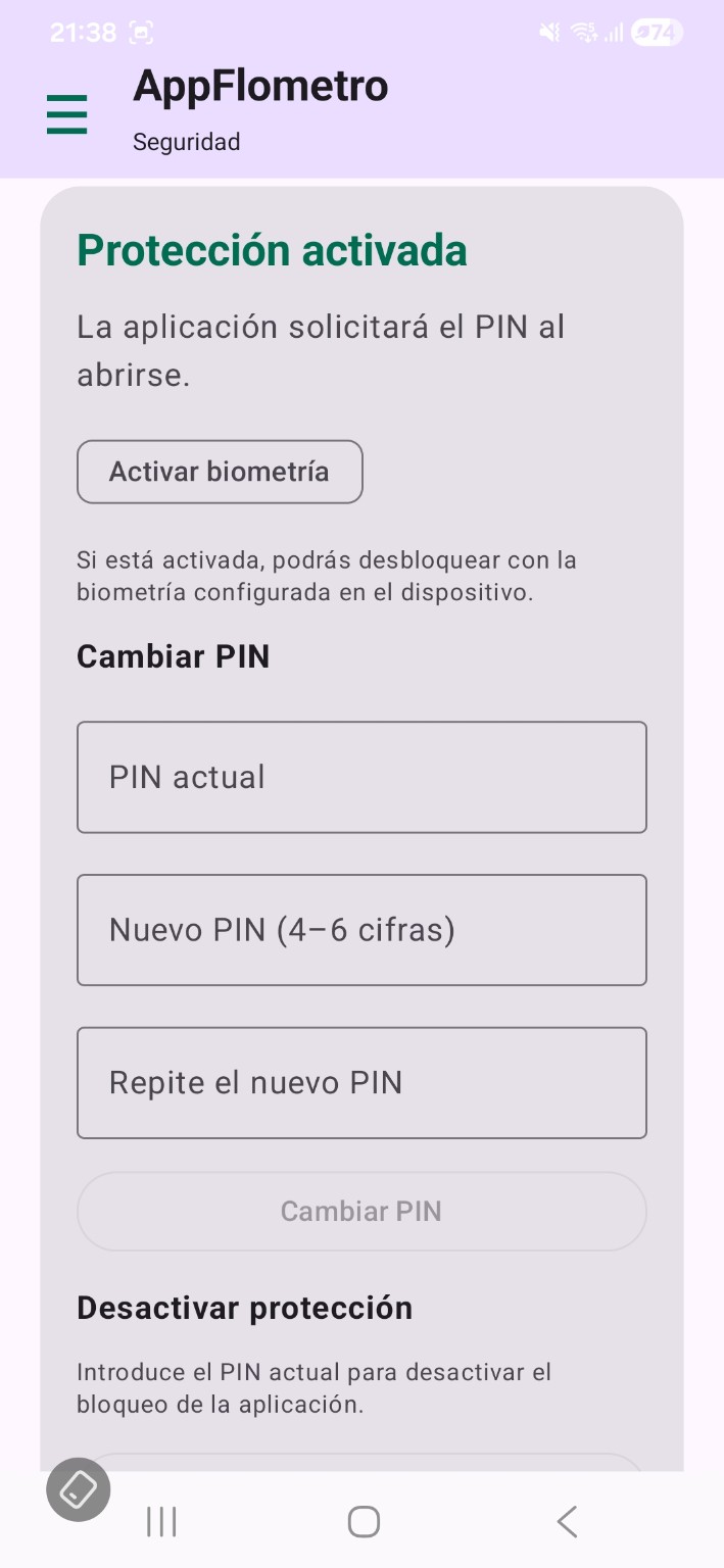 Captura 4 de AppFlometro