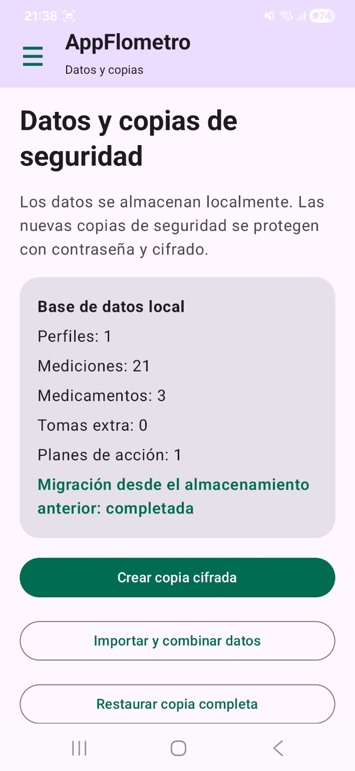 Captura 5 de AppFlometro